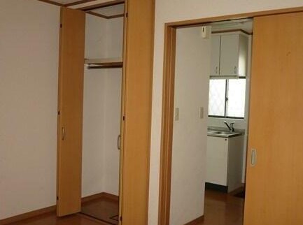 収納　収納の感じは