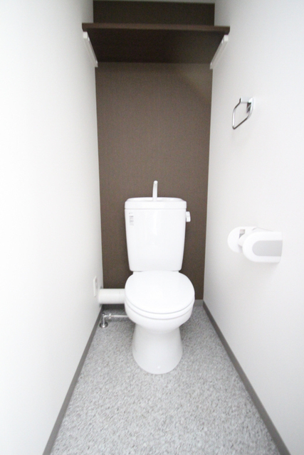 トイレ　トイレは個室です