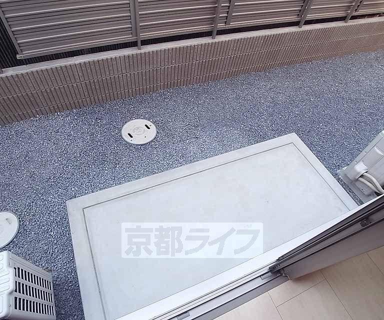 バルコニー　広々使えます