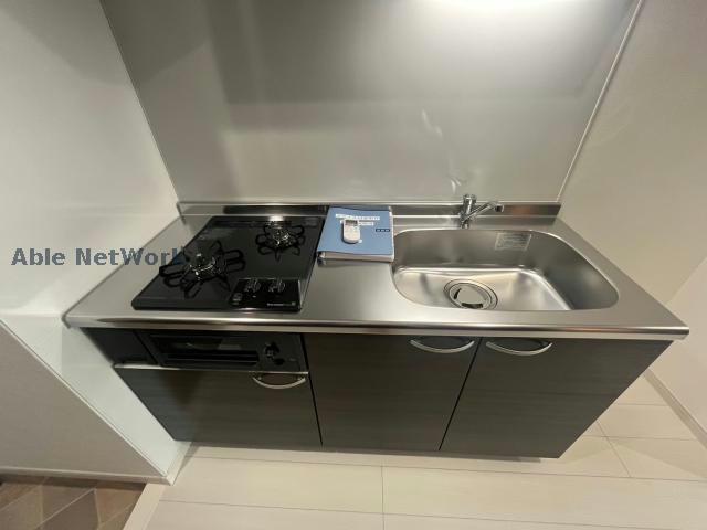 キッチン　同型反転タイプ　現況優先