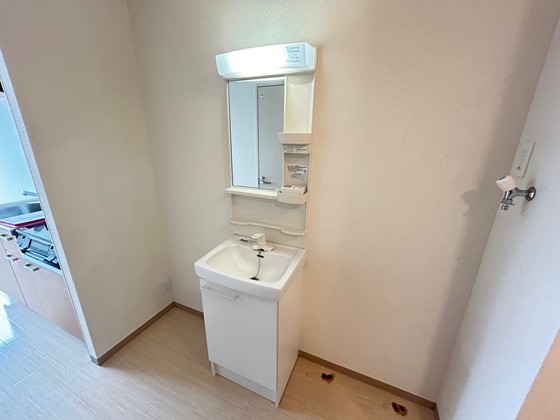 洗面設備　※別部屋の写真です
