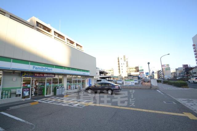 コンビニ　ファミリーマート　尼崎南警察署前（コンビニ）まで266m