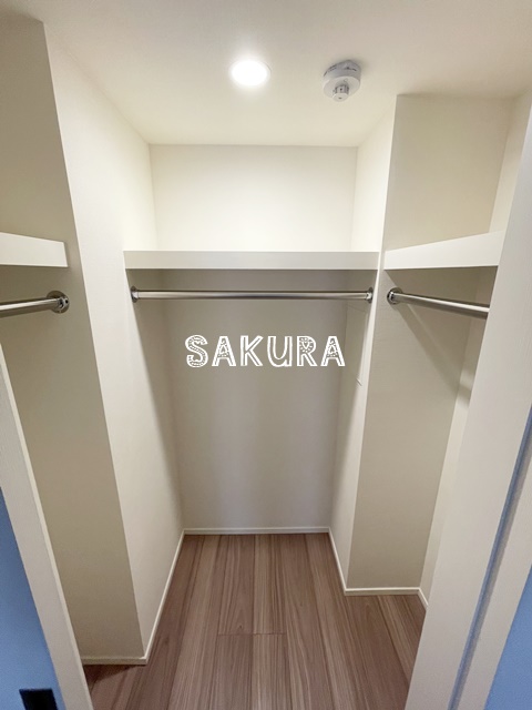 収納　お荷物の多い方でも安心のクローゼット付き♪