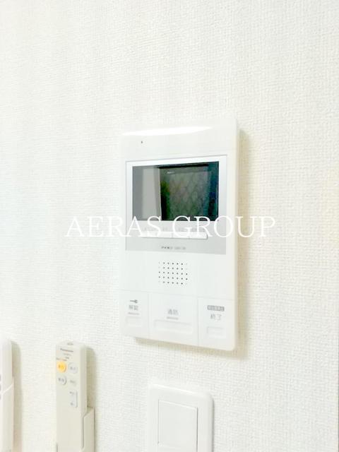 セキュリティ　モニタ付きインターホン