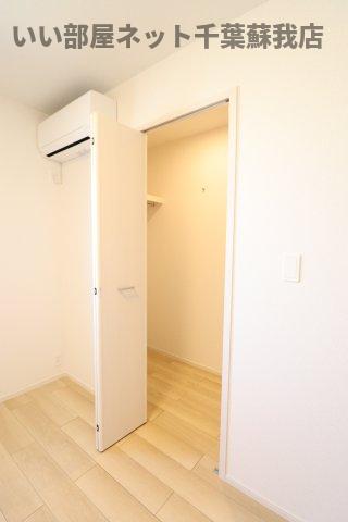 収納　たっぷりとした収納スペースです