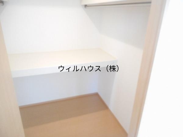 収納　ウォークインクローゼット！