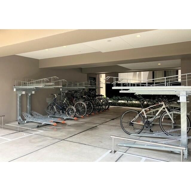 駐車場　駐輪場です
