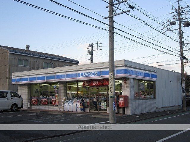 コンビニ　ローソン静岡敷地店（コンビニ）まで500m