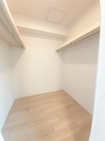 収納　たっぷりとした収納スペースです