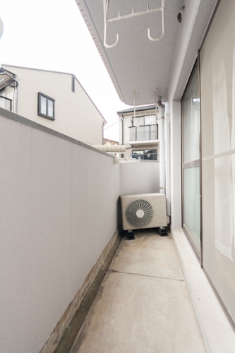 バルコニー　１０６号室の写真です。