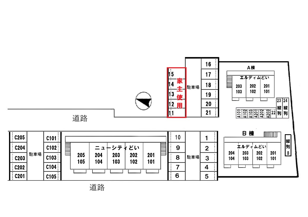 駐車場　駐車場