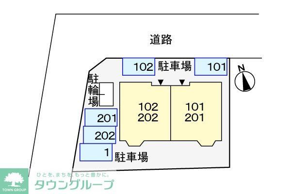 駐車場　間取図