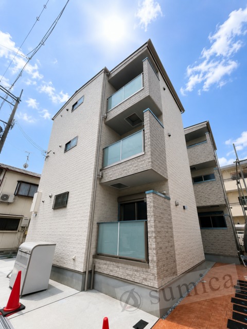 建物外観　インターネット無料で使い放題♪
