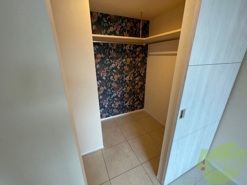 収納　収納もバッチリあるのでお部屋が片付きますよ！