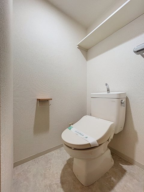 トイレ　ゆったりとした空間のトイレです