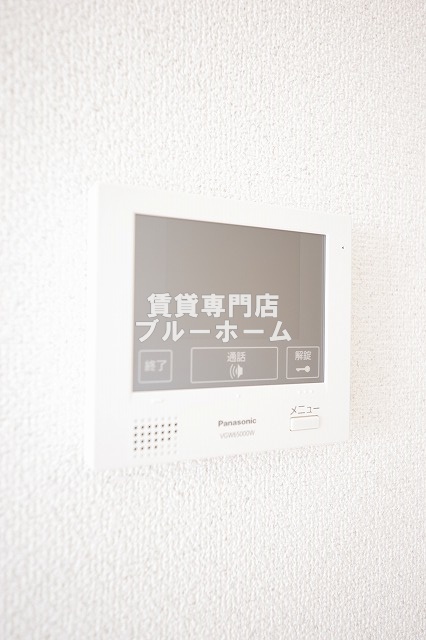 セキュリティ　安心のモニター付きインターホン！