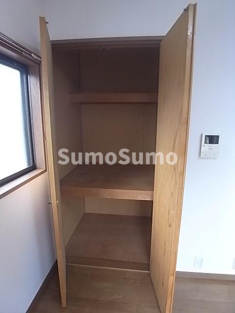 収納　収納があります