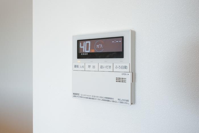 その他設備　給湯パネル