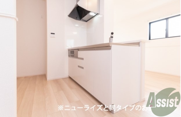 キッチン　※写真は同シリーズイメージ、完成予想図です。