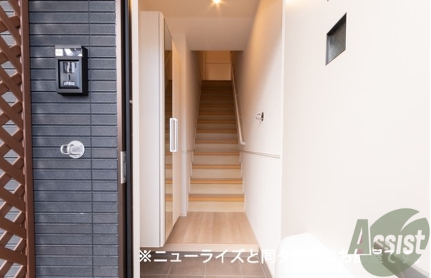 玄関　※写真は同シリーズイメージ、完成予想図です。
