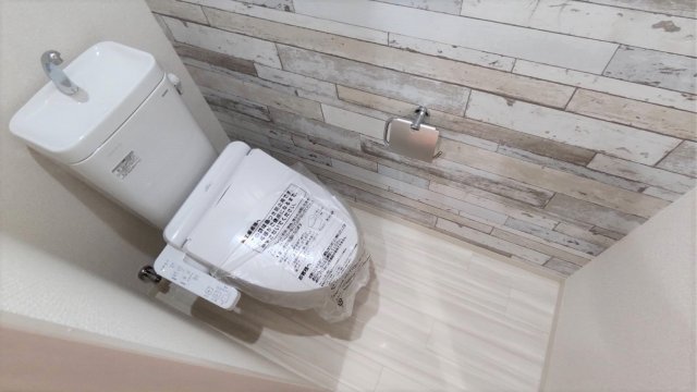 トイレ　ウォシュレット機能付きです