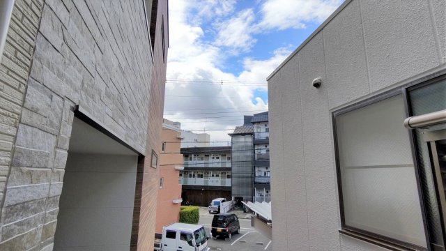 眺望　バルコニーからの景色です