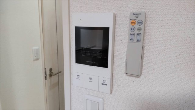 セキュリティ　TVモニター付きなので来客時も安心です