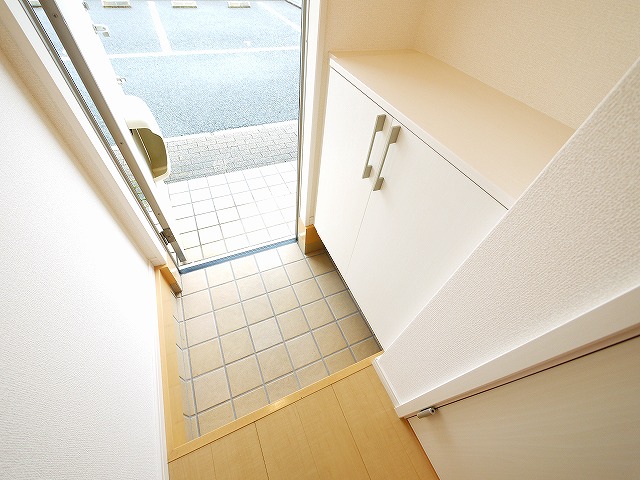 玄関　毎日通る玄関はこちらです