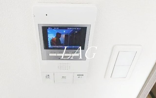 セキュリティ　モニター付きインターホンです。