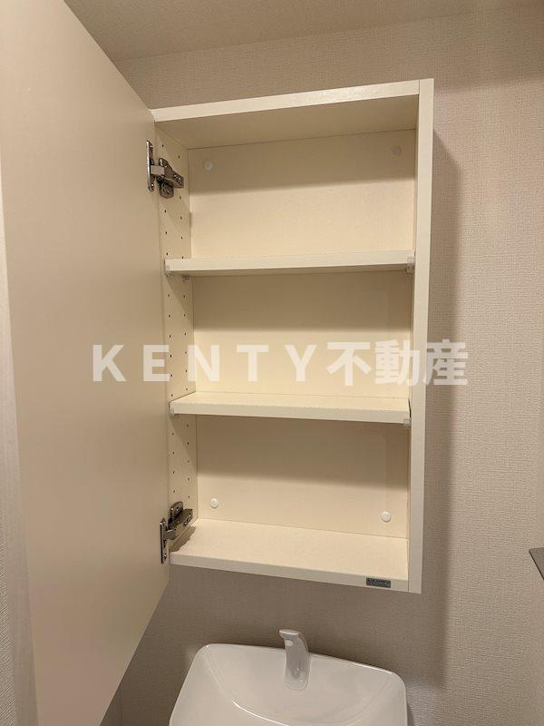 収納　収納のためのスペースです