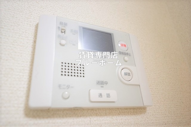 セキュリティ　TVモニター付きで防犯対策バッチリです！
