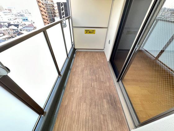 バルコニー　※別部屋の写真です