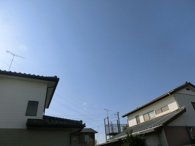 眺望　バルコニーからの眺望です。