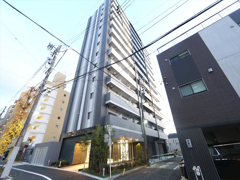 建物外観　外観　オートロック防犯カメラTVモニターホン宅配BOX完備