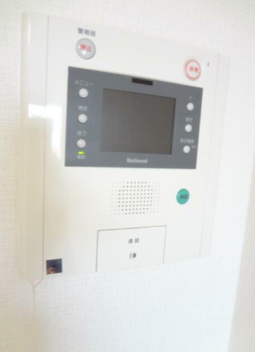 セキュリティ　モニター付きインターホンで防犯面も安心です！