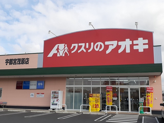 ドラックストア　くすりのアオキ宇都宮茂原店（ドラッグストア）まで1300m