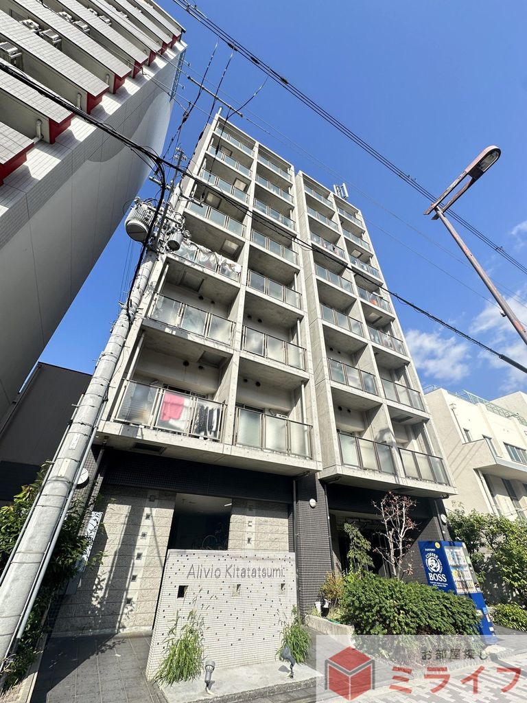 建物外観　周辺環境と調和した、安心感のある外観デザイン