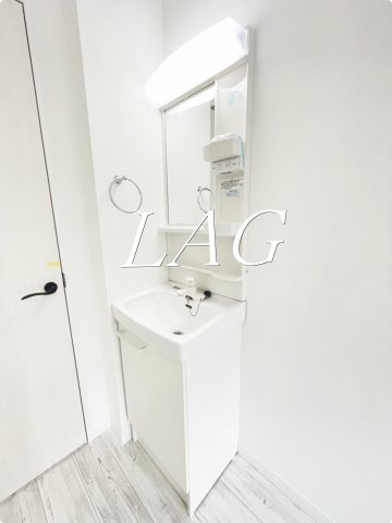 洗面設備　洗面台です。