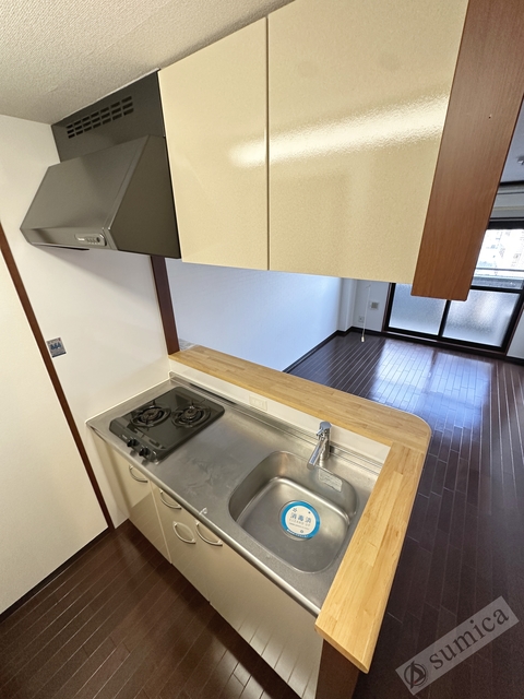 キッチン　２口システムキッチンでお料理楽しく♪♪