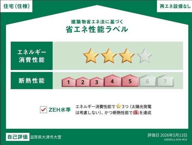 省エネ性能ラベル　イメージ