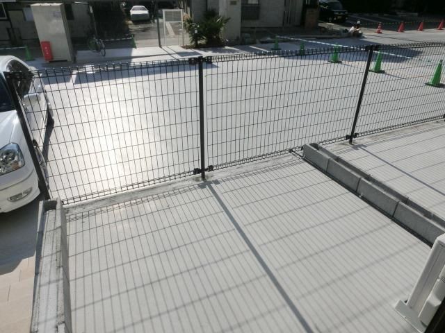 眺望　1階専用庭　テラス
