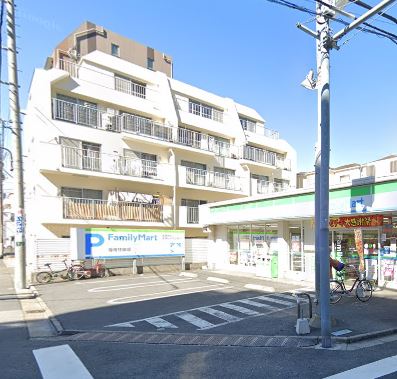 コンビニ　ファミリーマート 亀戸中之橋店（コンビニ）まで522m