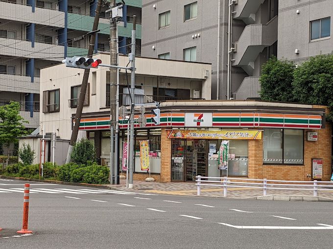 コンビニ　セブンイレブン 江東牡丹1丁目店（コンビニ）まで55m