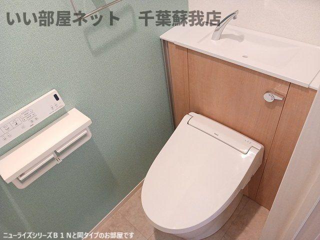 トイレ　トイレもきれいです