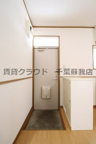 玄関　行ってきます！