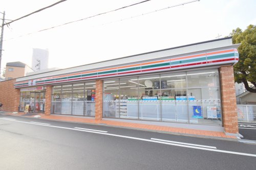 コンビニ　セブンイレブン 大阪蒲生1丁目店（コンビニ）まで46m