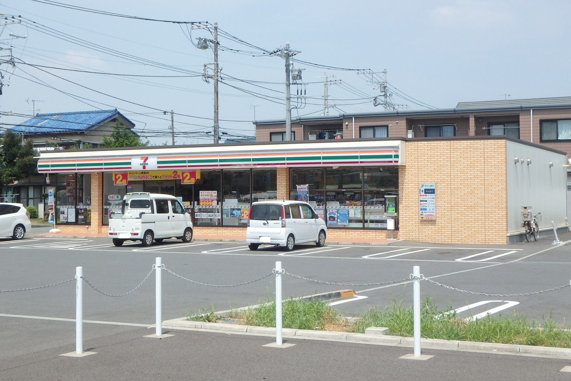 コンビニ　セブンイレブン藤沢石川店（コンビニ）まで429m