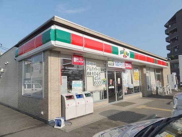 コンビニ　サンクス和光白子4丁目店（コンビニ）まで1387m