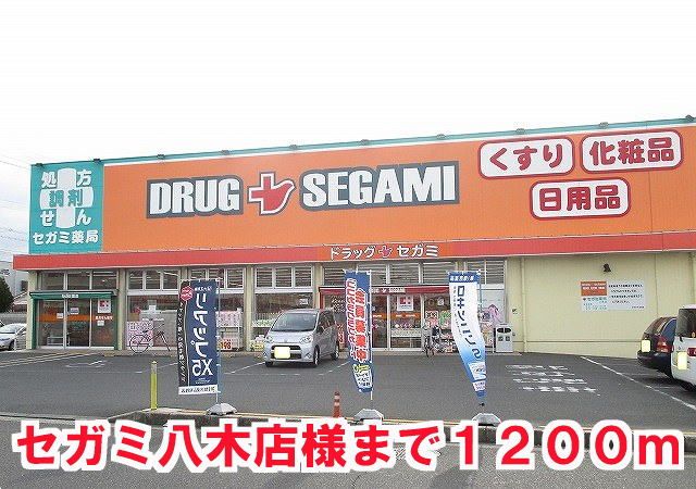 ドラックストア　セガミ八木店様（ドラッグストア）まで1200m