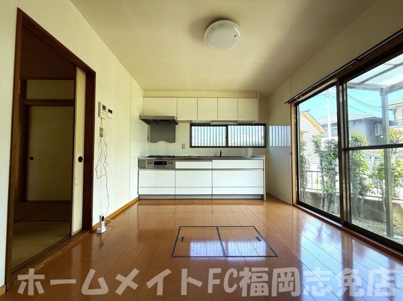 ＪＲ香椎線 伊賀駅 徒歩19分 2階建 築43年のキッチン写真